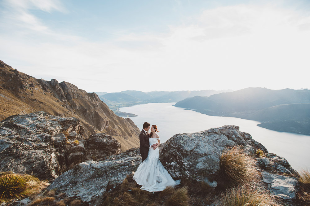 New Zealand Pre-Wedding Destination | At the top of New Zealand Heli Pre-Wedding