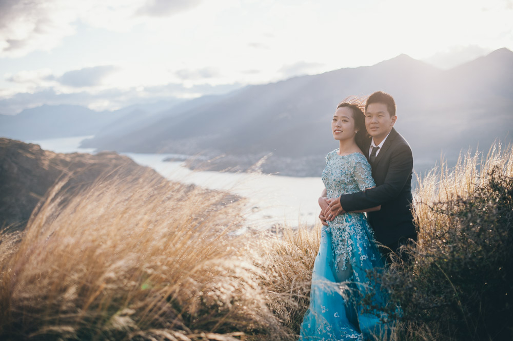 New Zealand Pre-Wedding | South Island Mountains and Lakes | Lenny & Robert