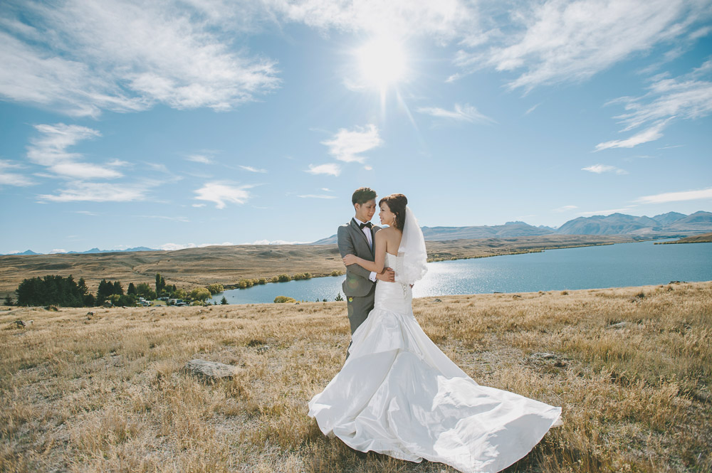 New Zealand Oversea Pre-Wedding | South Island Scenery | Simin & Ming Long